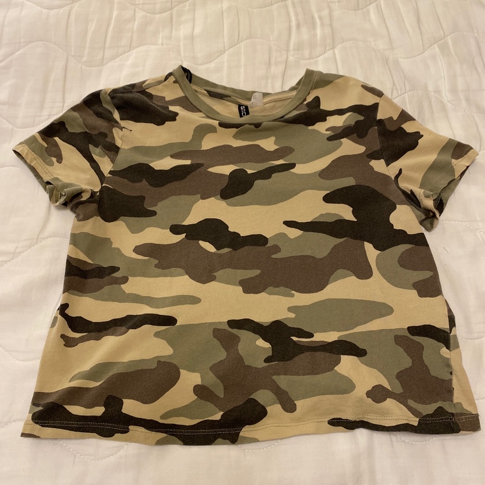 H&M Camouflage T-Shirt
